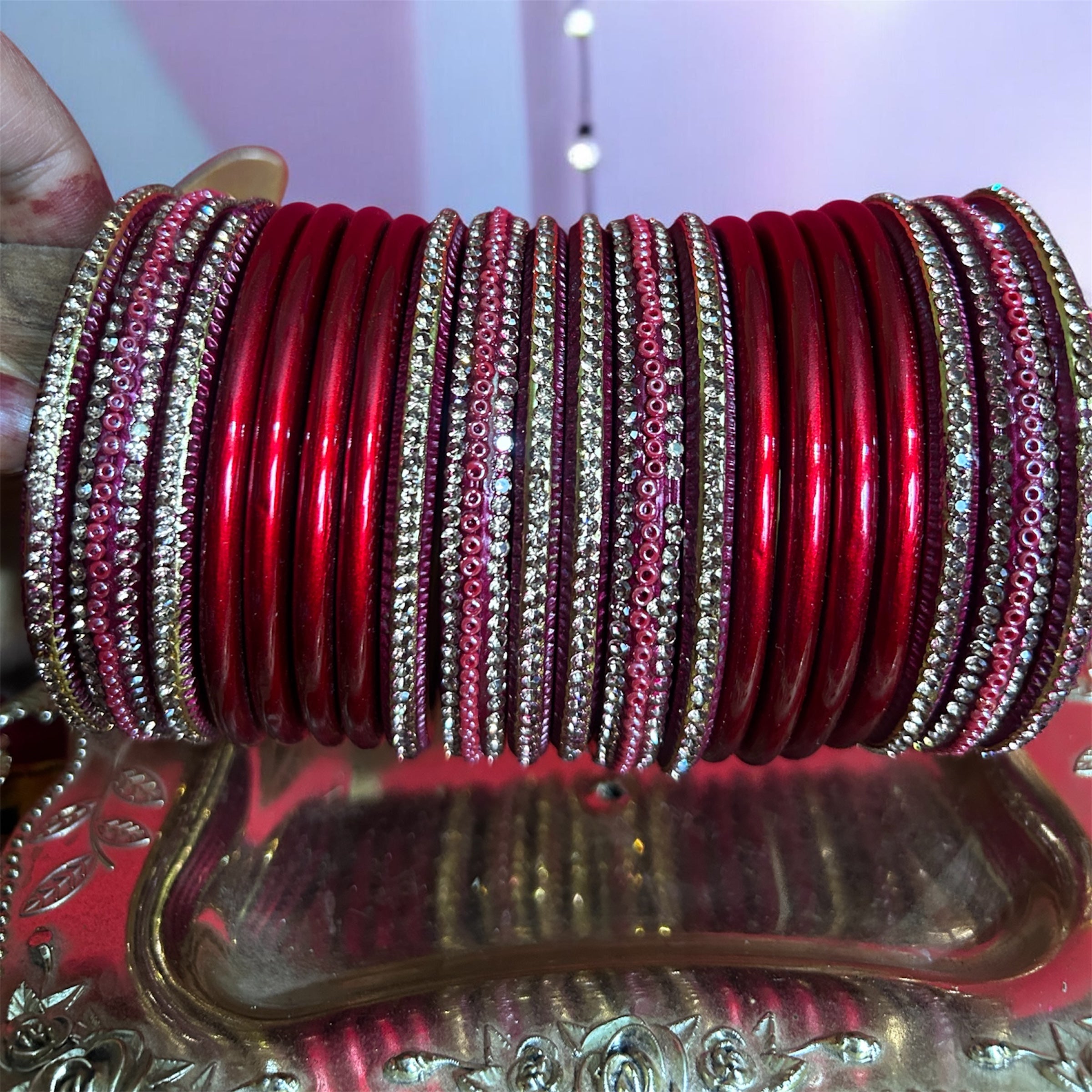 Designer Lah Bridal Chooda Set