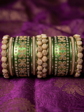 Festive Ornate Lah Bangle Set