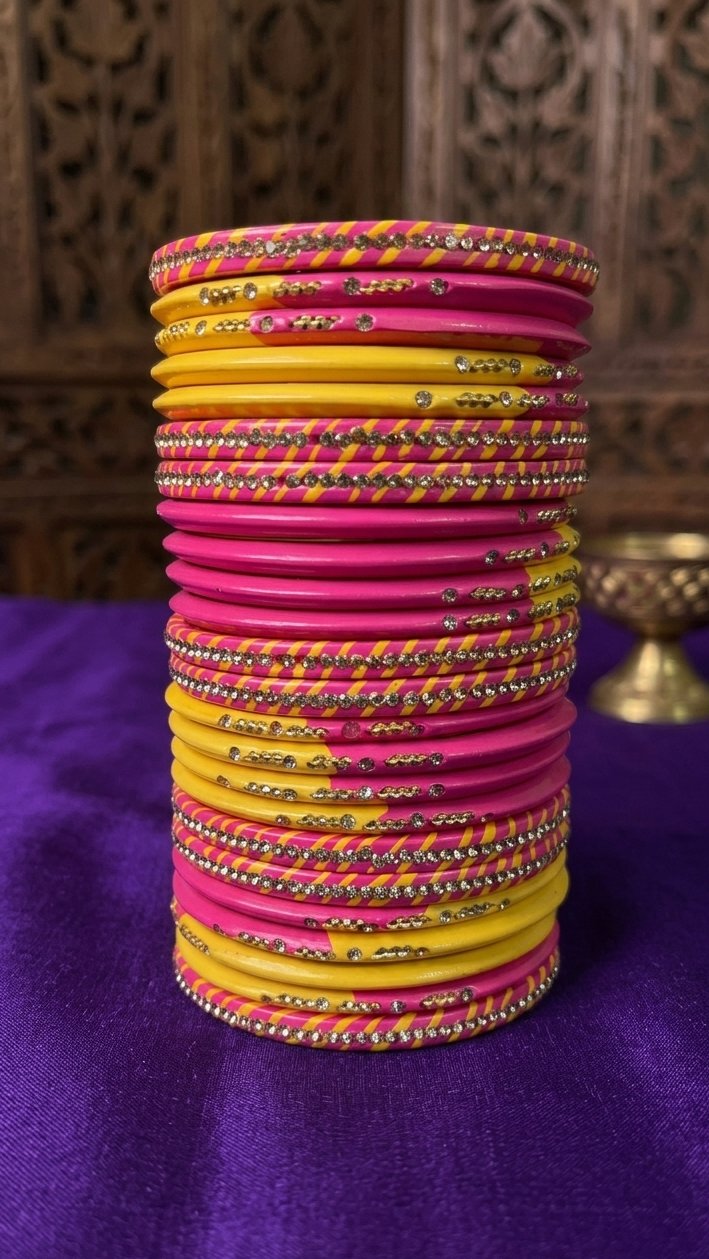 Designer Lah Bangles Set