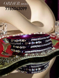 Designer Wine Purple Lah Bangles Set