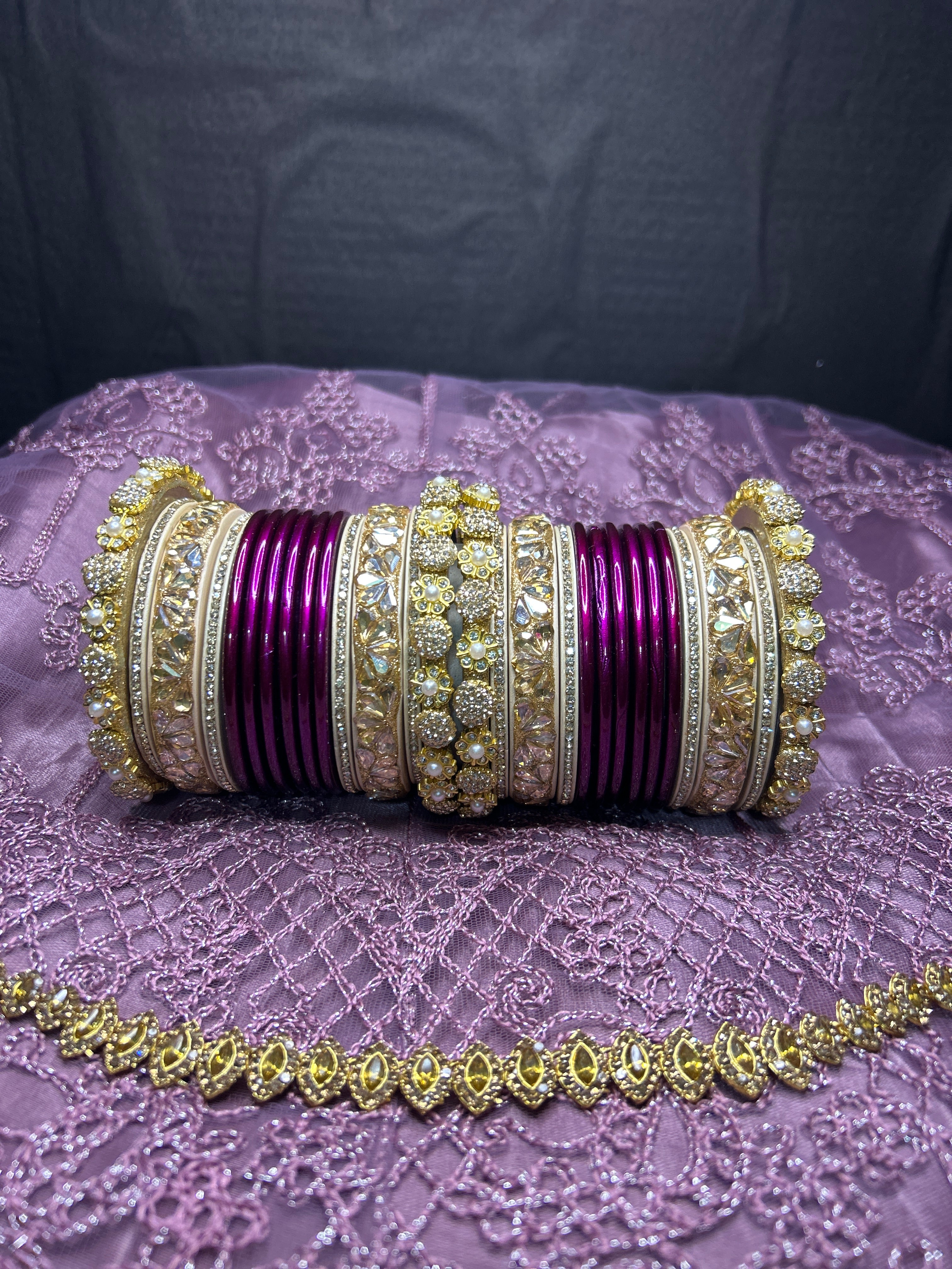 Designer Lah Bridal Chooda Set