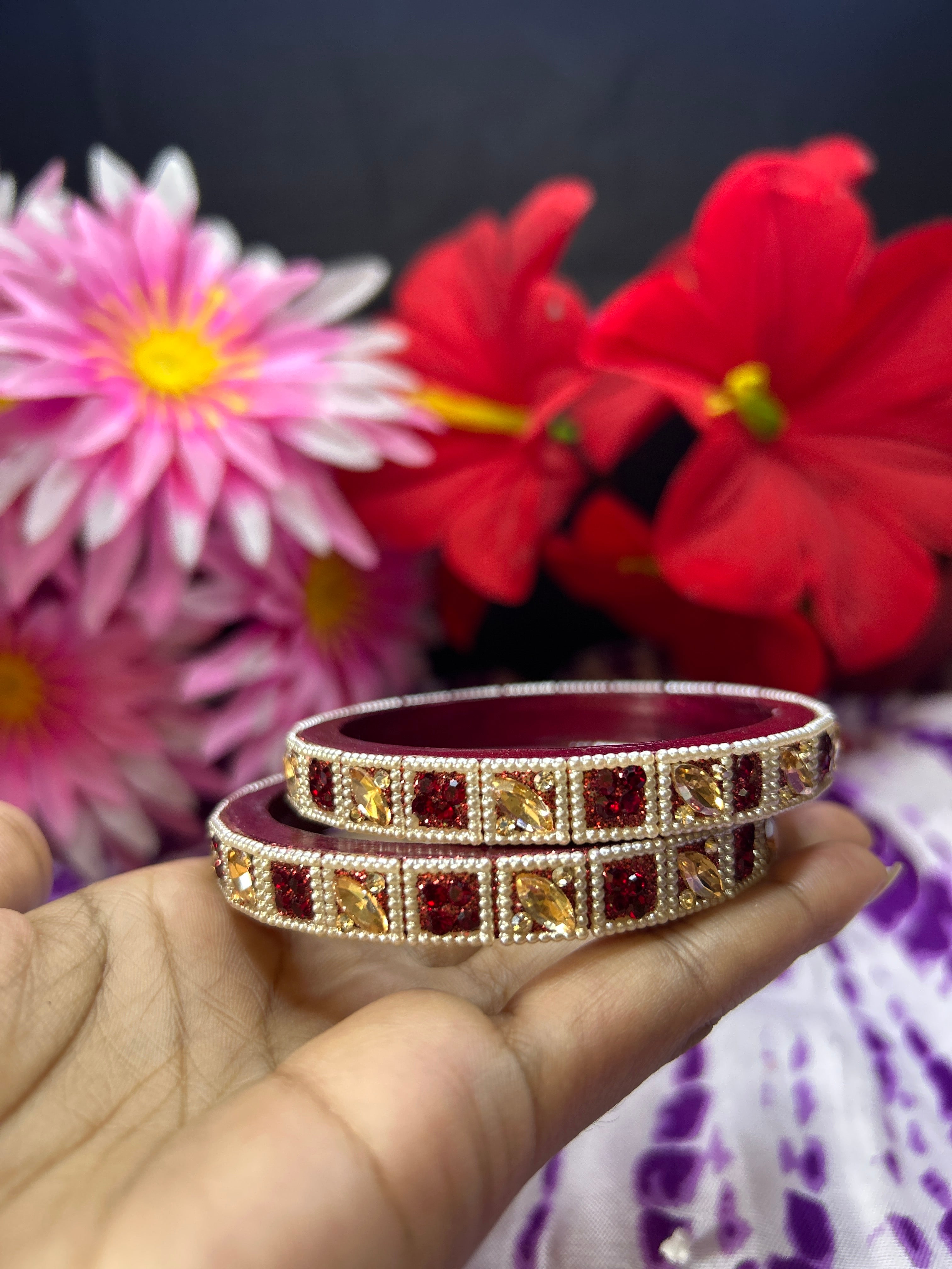 Elegant Designer Bangle Set