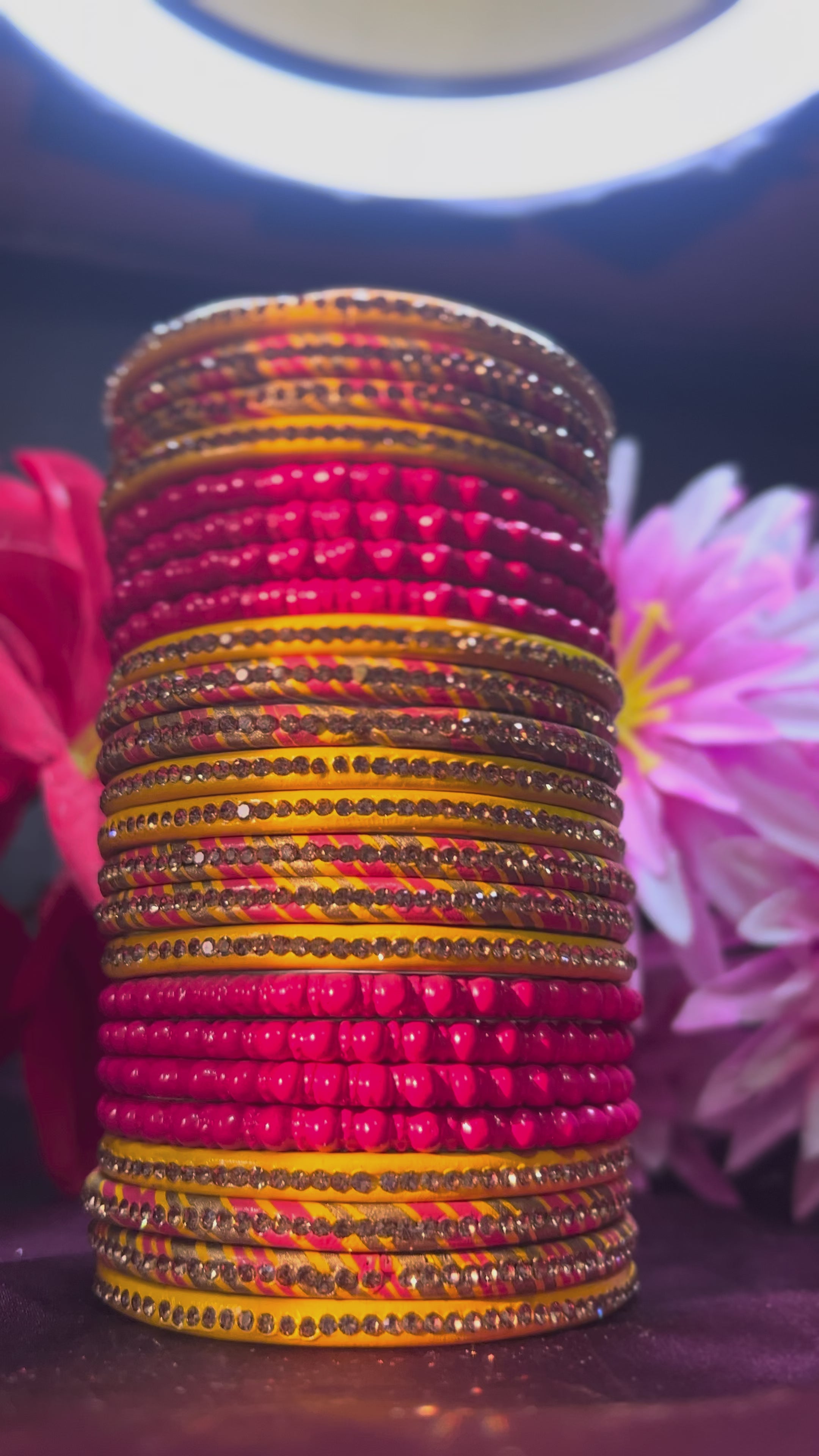 Multicolor Festive Bangle Set