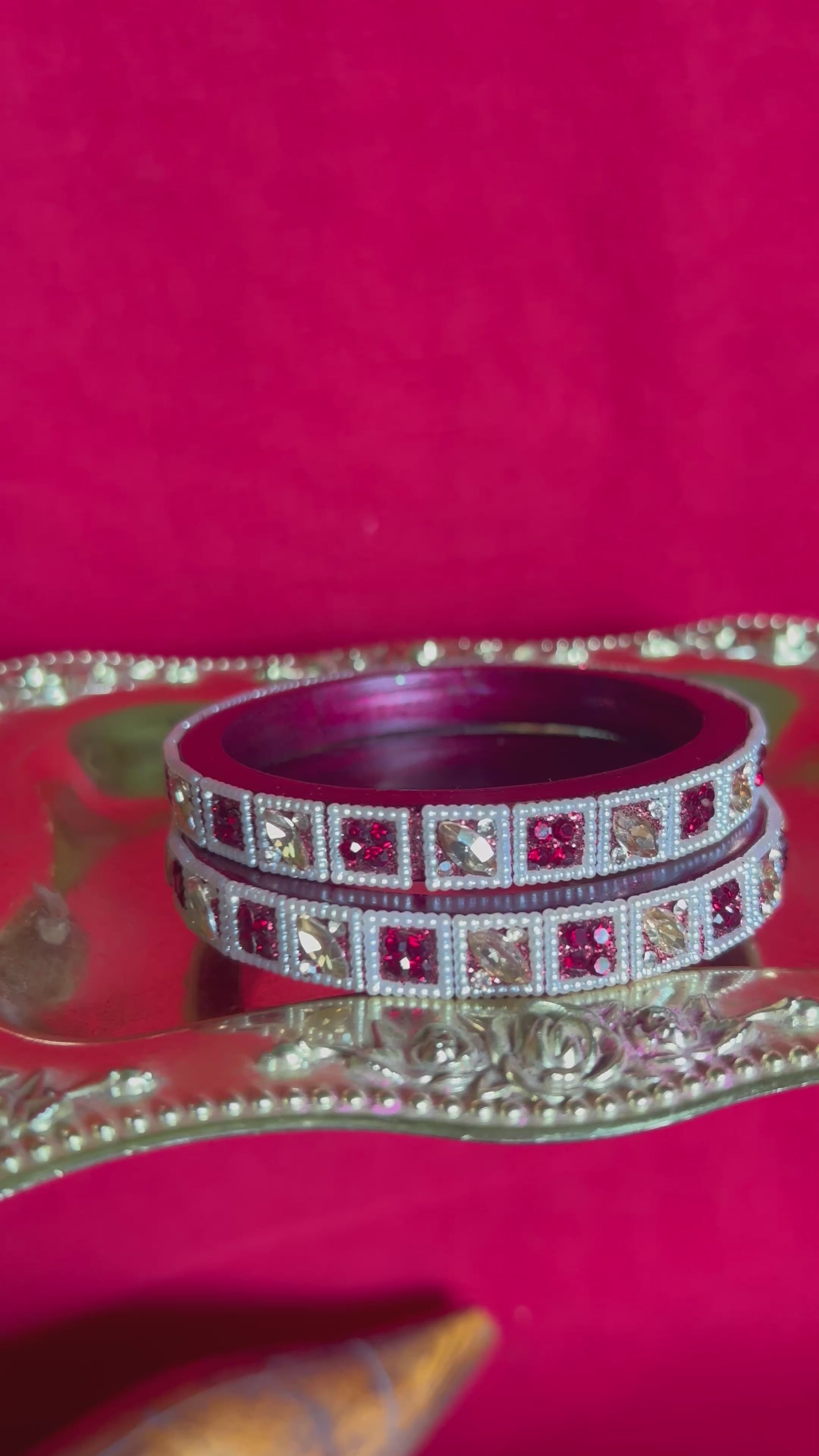 Elegant Designer Bangle Set