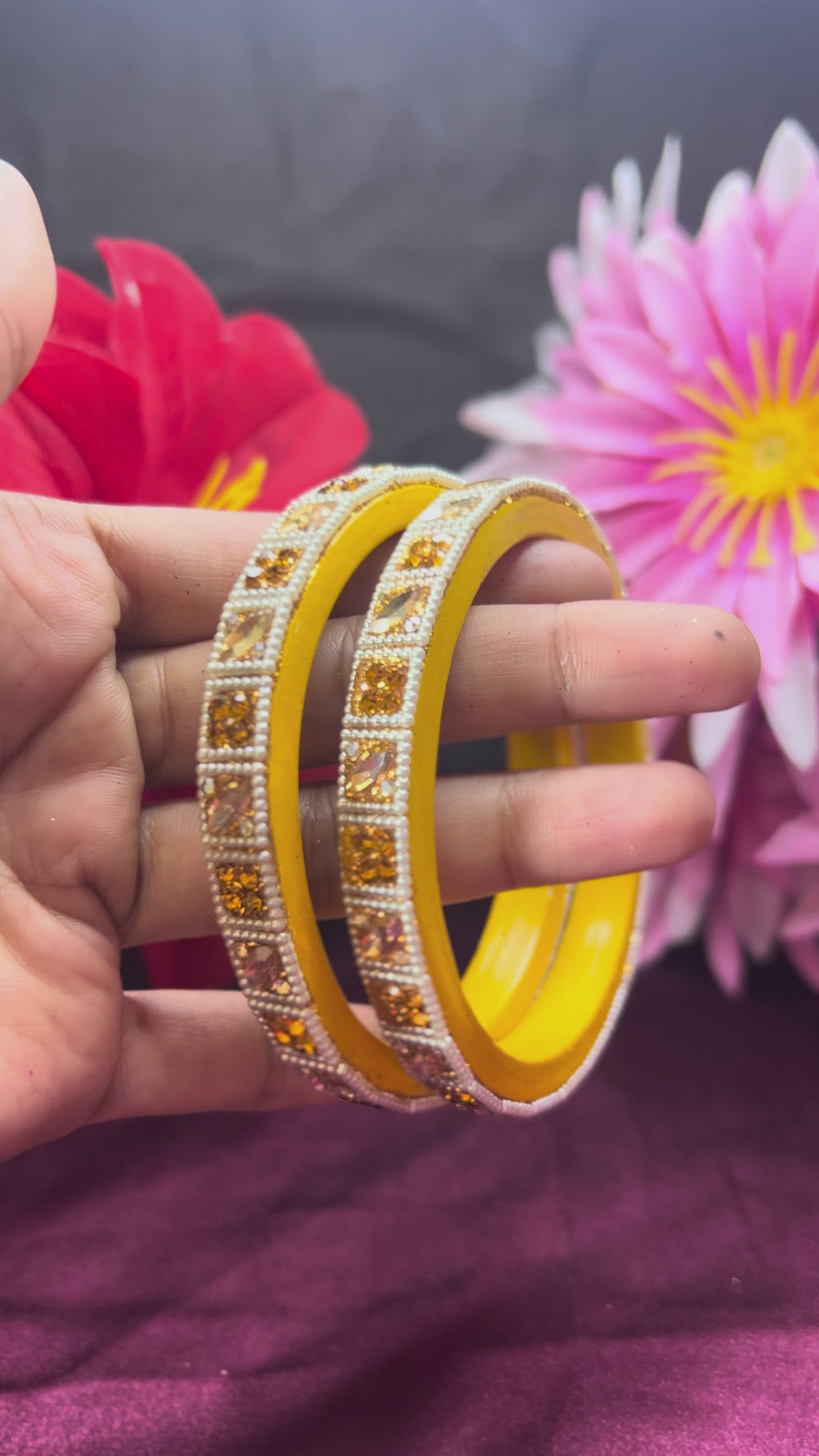 Elegant Designer Bangle Set